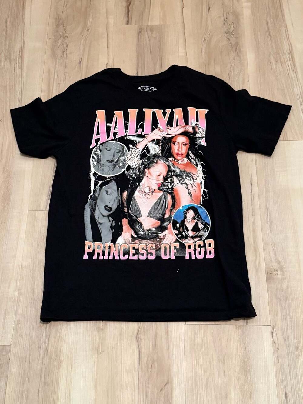 Aaliyah Princess of R&B Graphic T-Shirt
